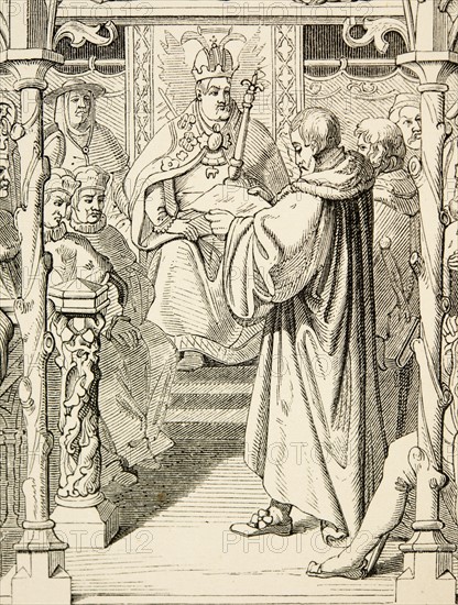 The life of Martin Luther: Presentation of the "Augsburg Confession", in 1530.