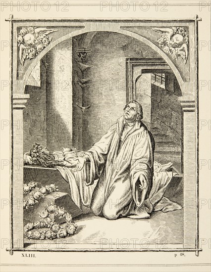 La vie de Martin Luther : La douleur de Luther à la mort de sa fille Maddalena, le 20 Octobre 1542