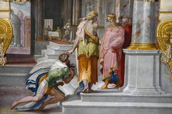 Tibaldi, Ulysses at the court of the Pheacians (detail)