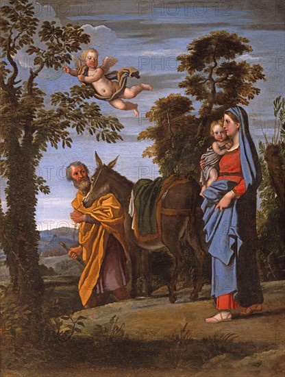 Domenichino, The Flight to Egypt