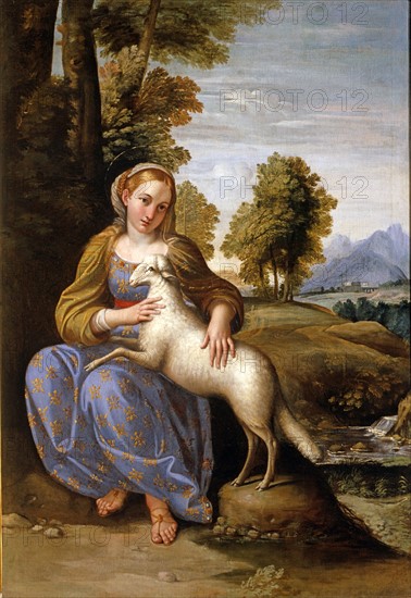 Domenichino, Saint Agnes