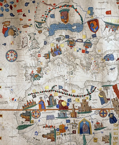 Copy of Juan de La Cosa's map (detail)