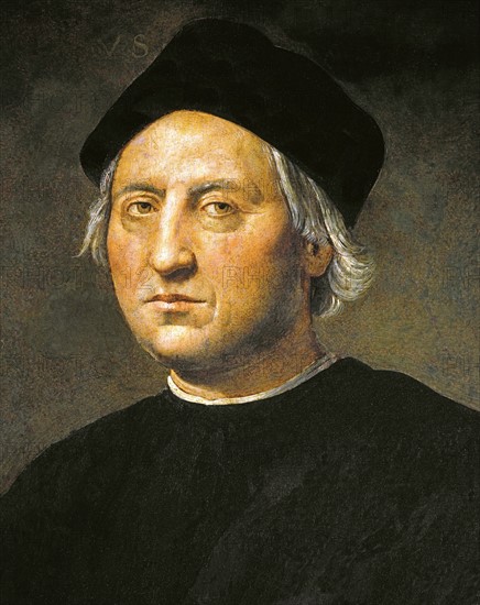 Ridolfo del Ghirlandaio, Portrait of Christopher Columbus