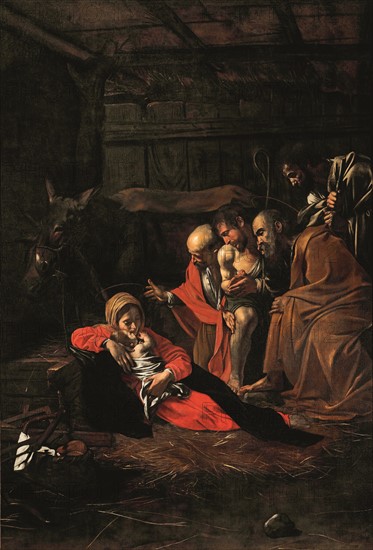 Caravage, L'Adoration des Bergers