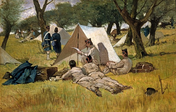 Giovanni Fattori, Le Bivouac