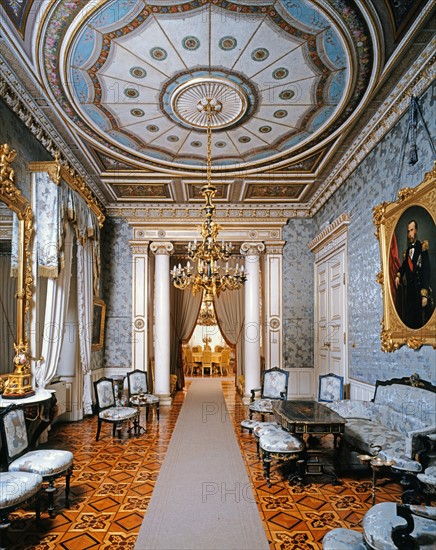 Intérieur du musée Revoltella à Trieste