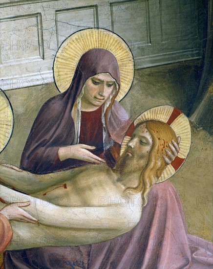 Fra Angelico, The Lamentation of Christ (detail)