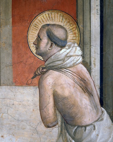 Fra Angelico, Christ on the column (detail)