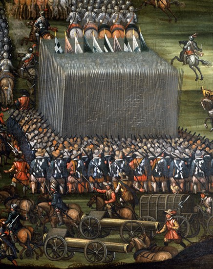 La Bataille de la Montagne Blanche près de Prague, le 8 novembre 1620. Première phase : les armées opposées