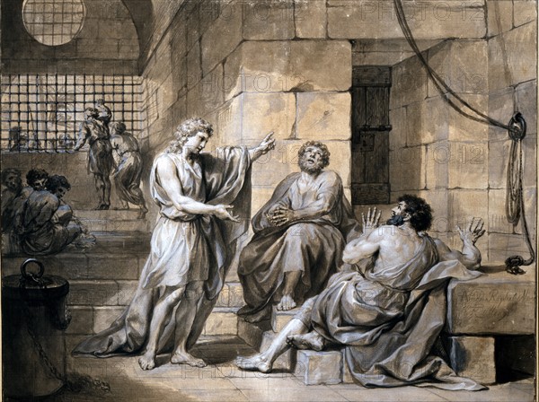 Mengs, Le prophète Joseph en prison