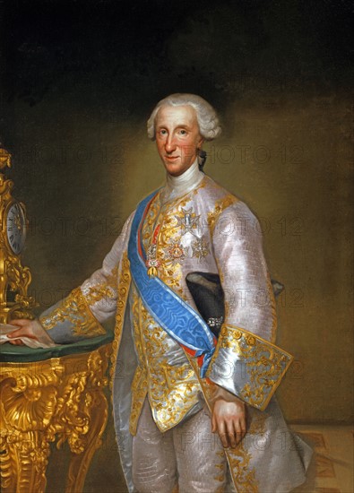 Mengs, Portrait de Don Luis Antonio Jaime de Bourbon y Farnesio