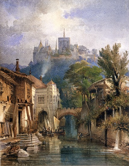 Martino Del Don, Vue de la ville de Meissen