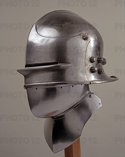 Casque bourguignotte d'Ulrich IX von Matsch