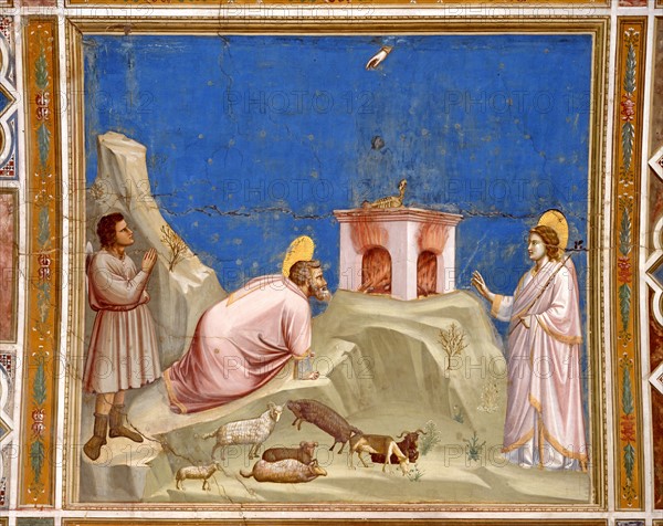 Giotto, Joachim's Sacrificial Offering