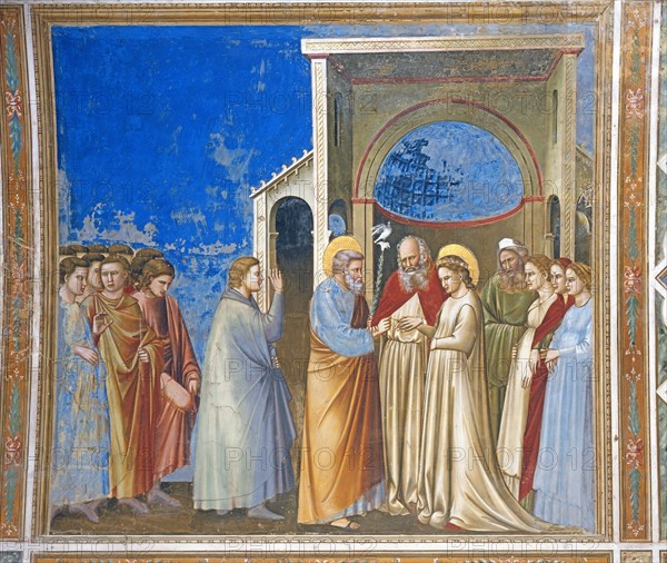 Giotto, Marriage of the Virgin