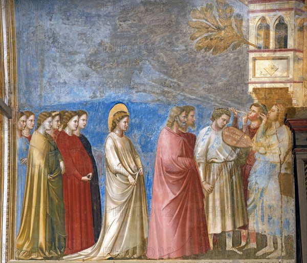 Giotto, Wedding Procession