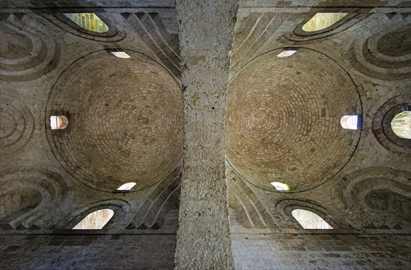 Coupoles de l'église San Giovanni degli Eremiti à Palerme