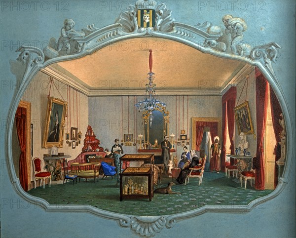 Intérieur de la Casa Trivulzio