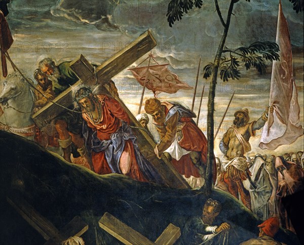 Tintoretto, La montée au Calvaire (détail)