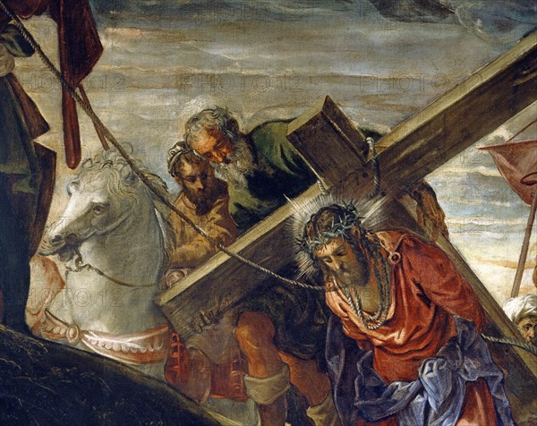 Tintoretto, Ascent to Calvary (Detail)