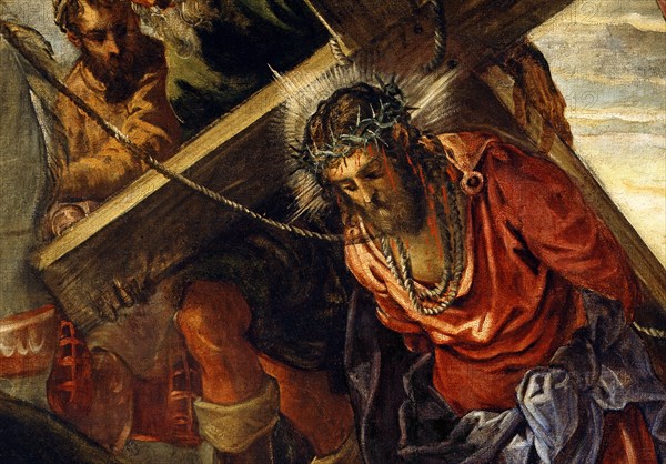 Tintoretto, Ascent to Calvary (Detail)