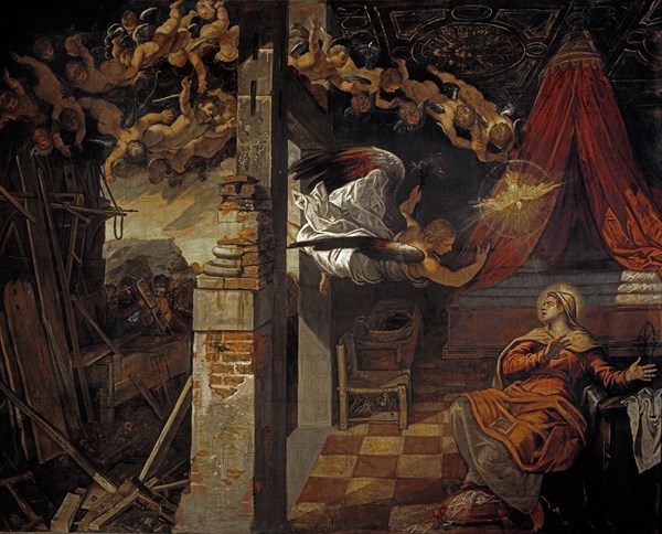 Tintoretto, L'Annonciation