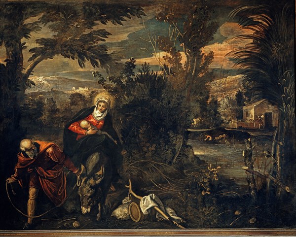 Tintoretto, The Flight into Egypt