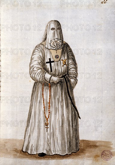 Van Grevenbroeck, Vêtement de la Confrérie du Suffrage du Christ, fondée le 1er février 1500 à l'église de San Salvador à Venise
