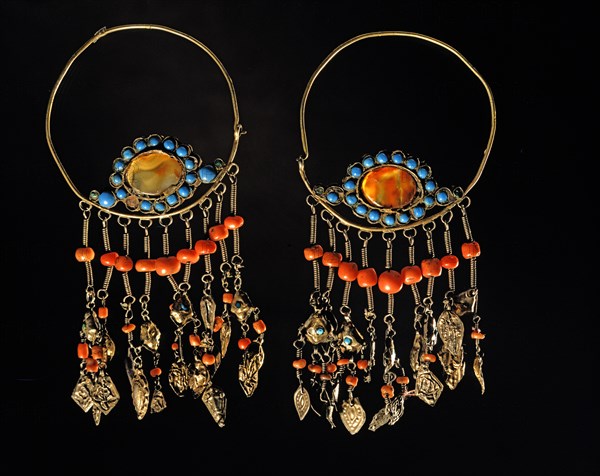 Boucles d'oreilles Ouzbek