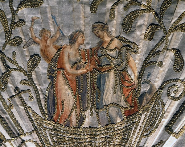 Eventail "Vénus et Junon"