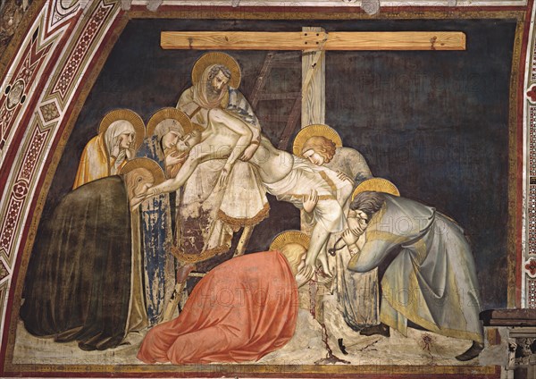 Lorenzetti, La Déposition de Croix
