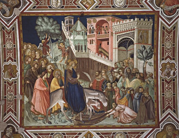 Lorenzetti, Triumphal entry into Jerusalem