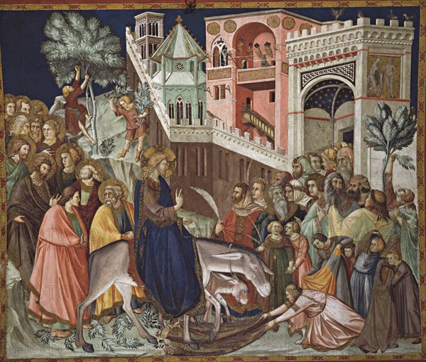Lorenzetti, Triumphal entry into Jerusalem