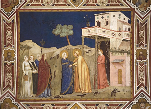 Giotto, La Visitation