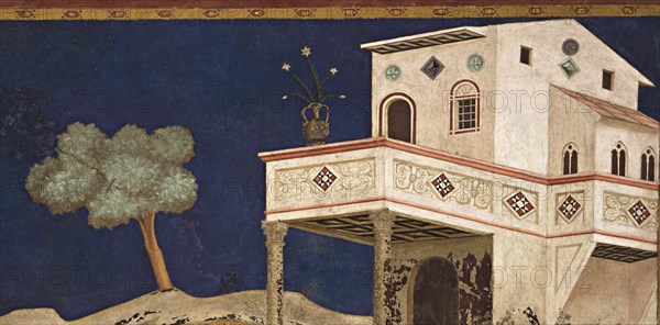 Giotto, La Visitation (détail)