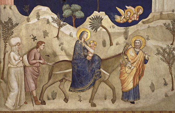 Giotto, Flight into Egypt