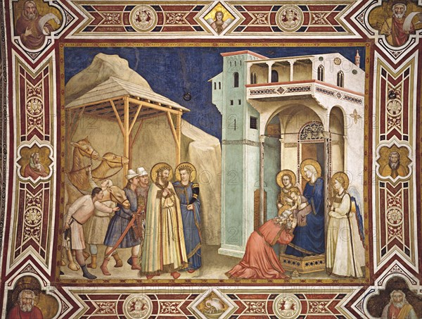 Giotto, L'Adoration des Mages