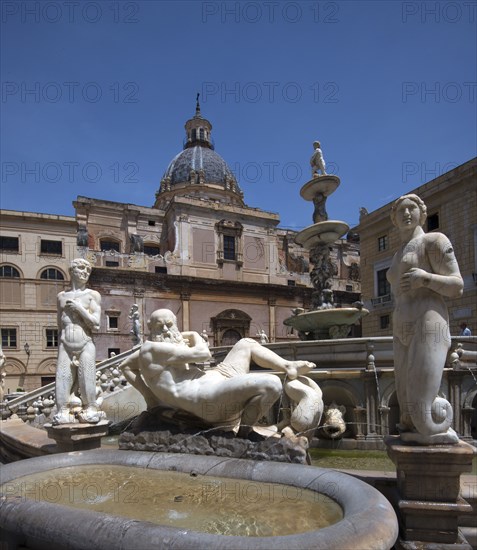 Fontana Pretoria à Palerme