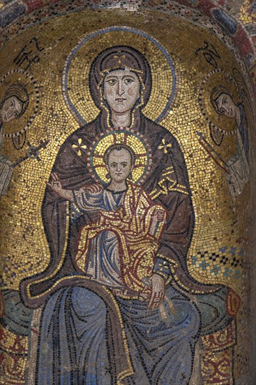 La Vierge et l'Enfant, Cathédrale Notre-Dame de l'Assomption à Palerme