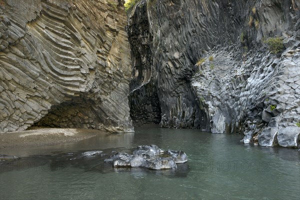 Gorges de la rivière Alcantara (Sicile)