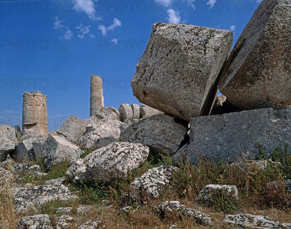 Temple G de Sélinonte (Sicile), dédié à Apollon