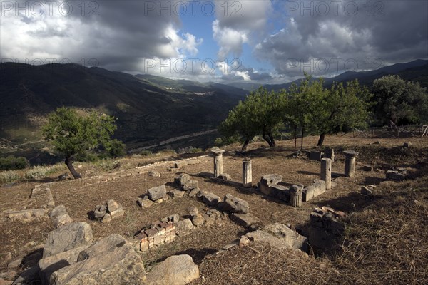 Site archéologique de Halaesa Arconidea (Sicile)