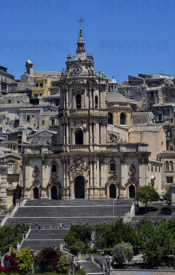 Eglise de San Giorgio à Modica (Sicile)