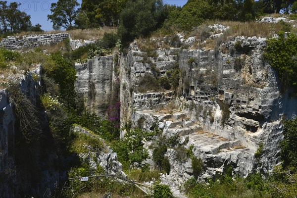 Parc archéologique de la Neapolis à Syracuse (Sicile)