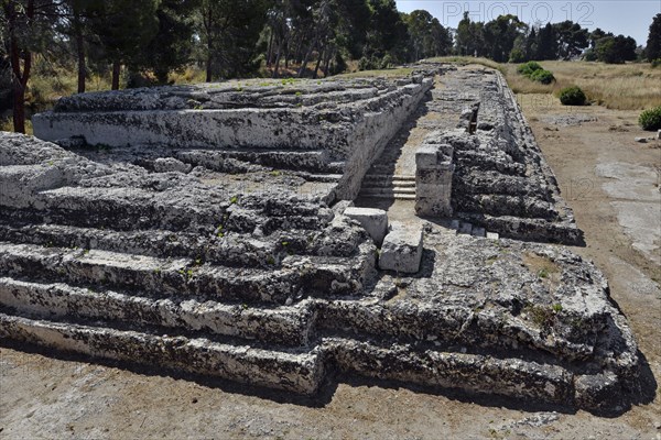 Parc archéologique de la Neapolis à Syracuse (Sicile)