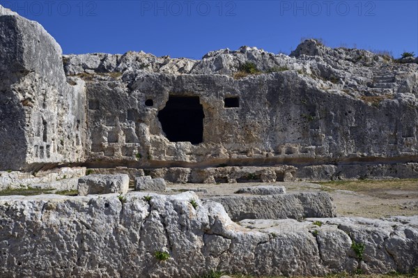 Parc archéologique de la Neapolis à Syracuse (Sicile)