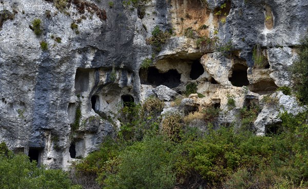 Nécropole de Pantalica (Sicile)