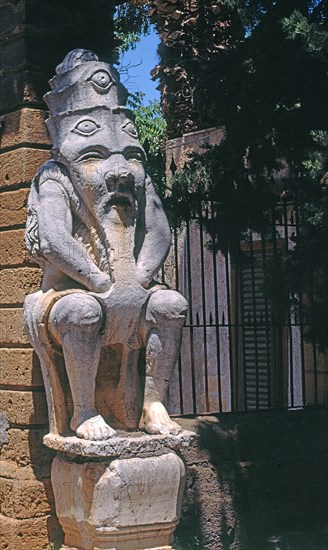 Statue de la Villa Palagonia à Bagheria (Sicile)