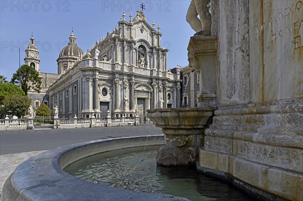 Cathédrale de Sant'Agata à Catane (Sicile)