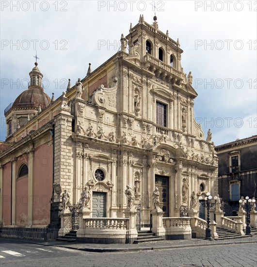 Collégiale basilique de Saint-Sébastien d'Acireale (Sicile)